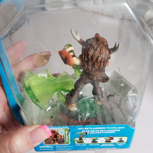 Skylanders Trap Team 87164888 Bushwhack Axe To Max Video Game Figure *broke* - Picture 6 of 7